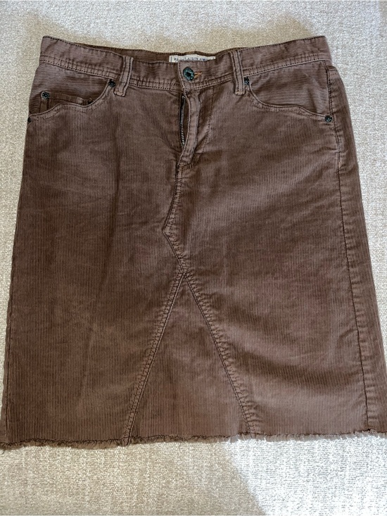 Ralph Lauren Dresses & Skirts - Ralph Lauren Chocolate Brown Corduroy Midi Skirt